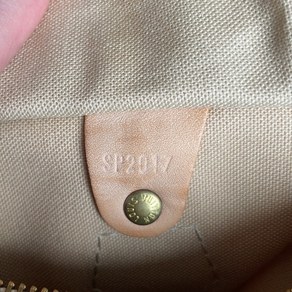 Authentic LV 25 Speedy Azur - Picture 10 of 12